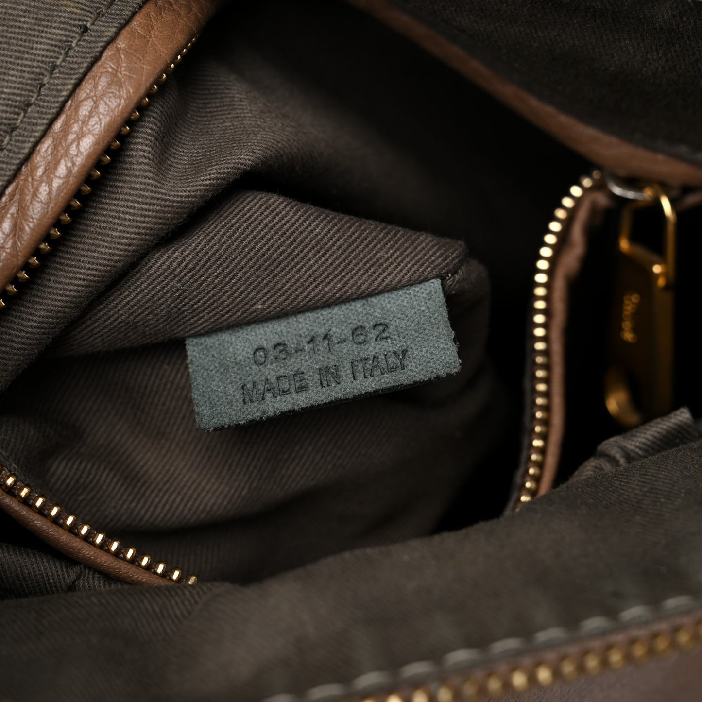 Calfskin Medium Marcie Satchel Barbour Khaki