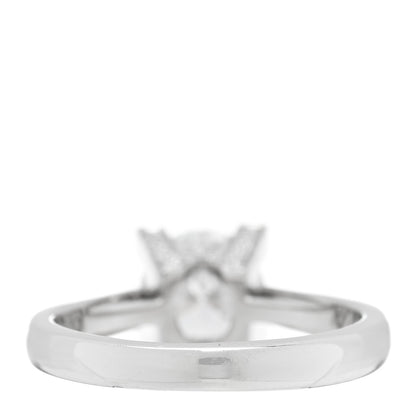 Harry Winston Platinum Diamond 1.21ct HW Logo Engagement Ring 49 5 4 of 6