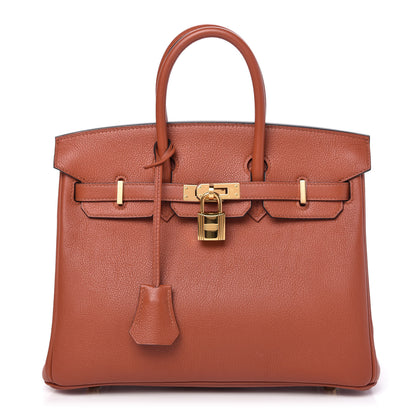 Hermes Taurillon Novillo Birkin 25 Cuivre 1 of 11