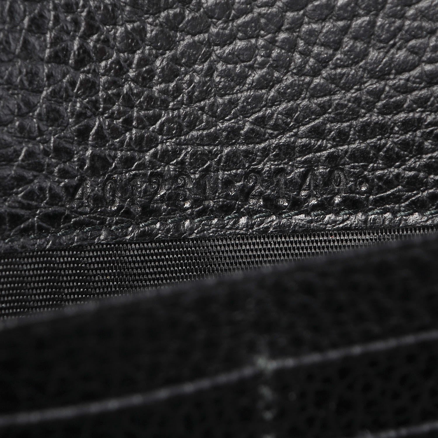 Gucci Calfskin Mini Dionysus Chain Wallet Black 7 of 8