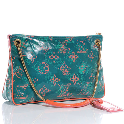 Louis Vuitton Richard Prince Bonbon Pochette Teal Blue 3 of 8