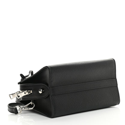 Prada Saffiano Cuir Calfskin Small Kristen Black 4 of 12