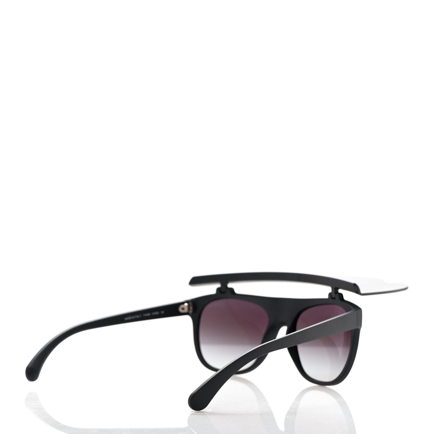 Chanel Acetate Visor Sunglasses 71046 Navy 4 of 9