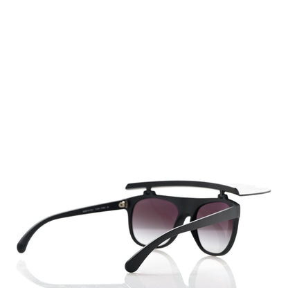 Chanel Acetate Visor Sunglasses 71046 Navy 4 of 9