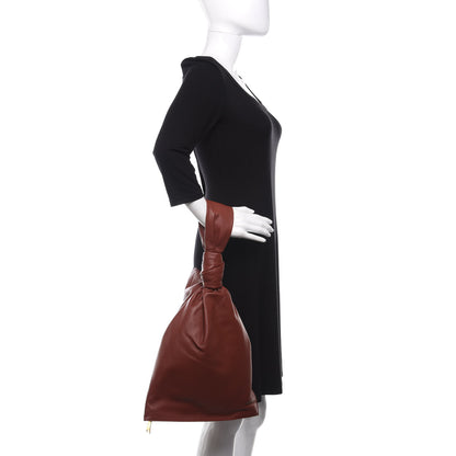 Bottega Veneta Supple Calfskin BV Twist Rust 2 of 9