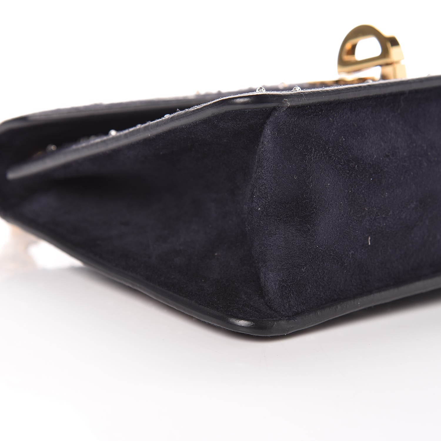 Christian Dior Suede Mini I Fell Blue C'est Flap Bag Blue 5 of 11