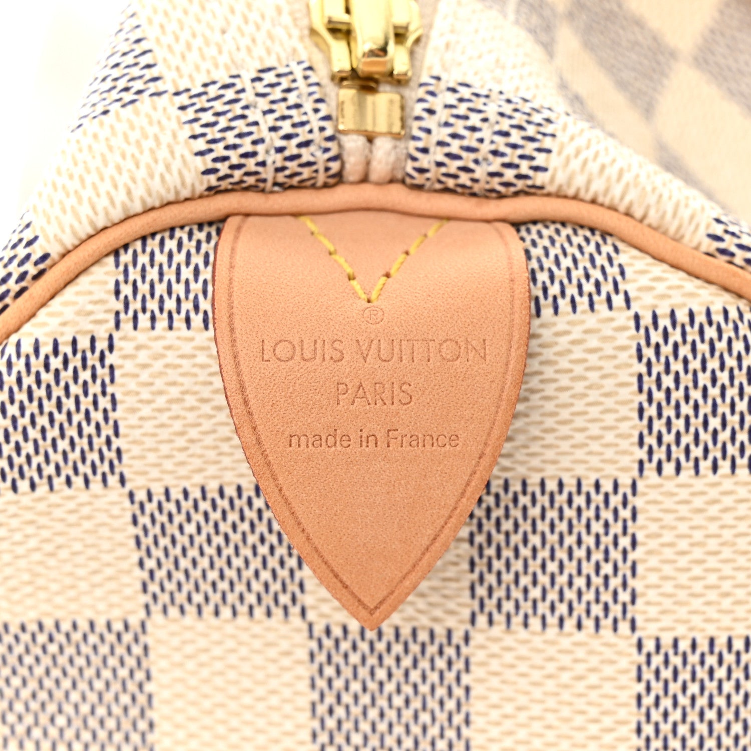 Louis Vuitton Damier Azur Speedy 30 6 of 10