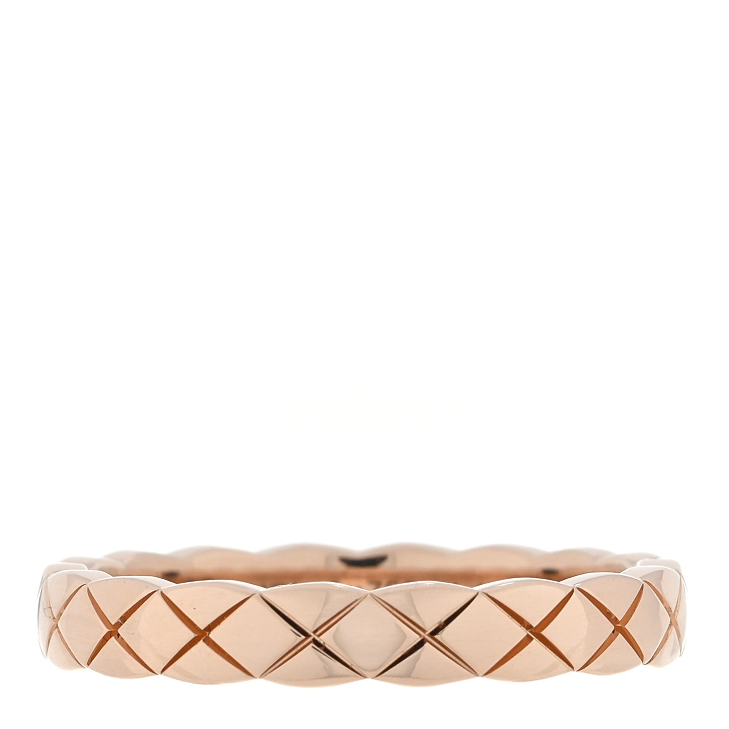 18K Beige Gold Mini Coco Crush Ring 52 6
