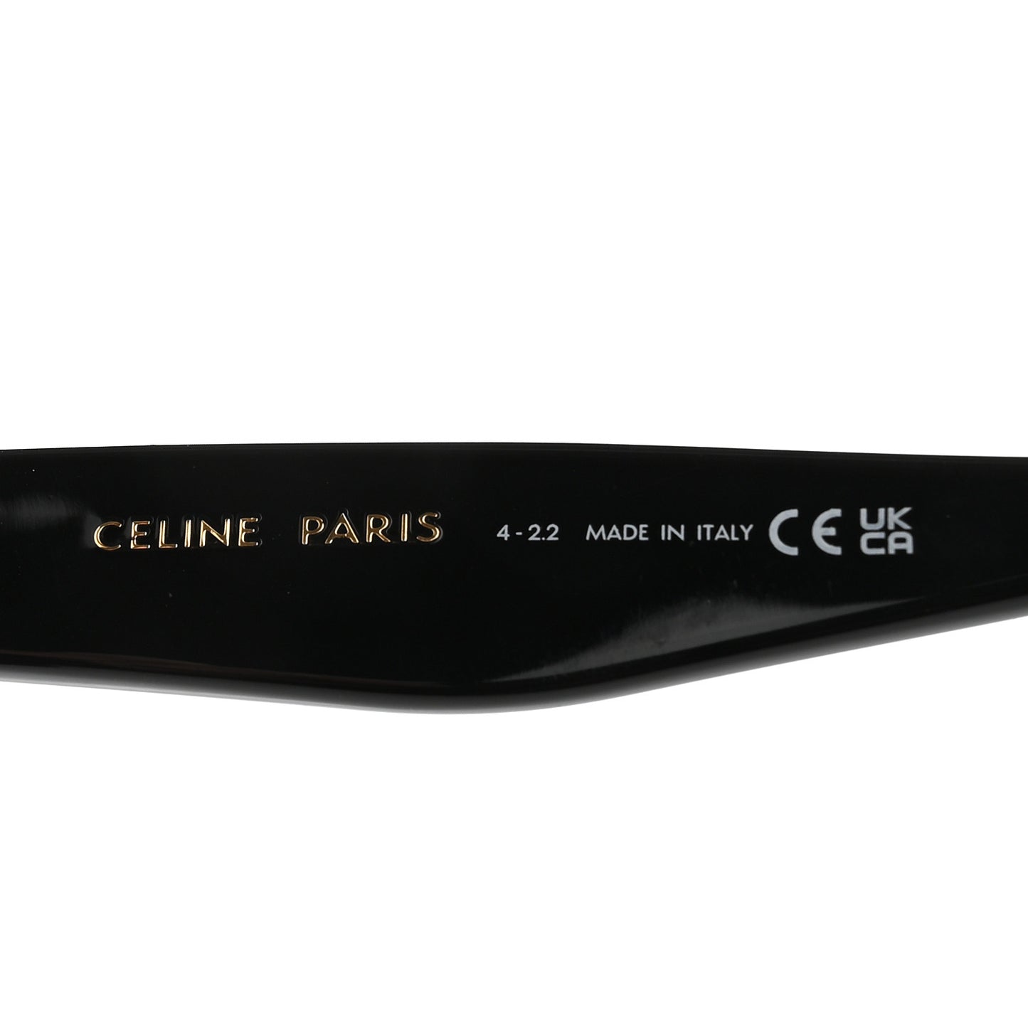 Acetate Round Sunglasses CL4003IN Black
