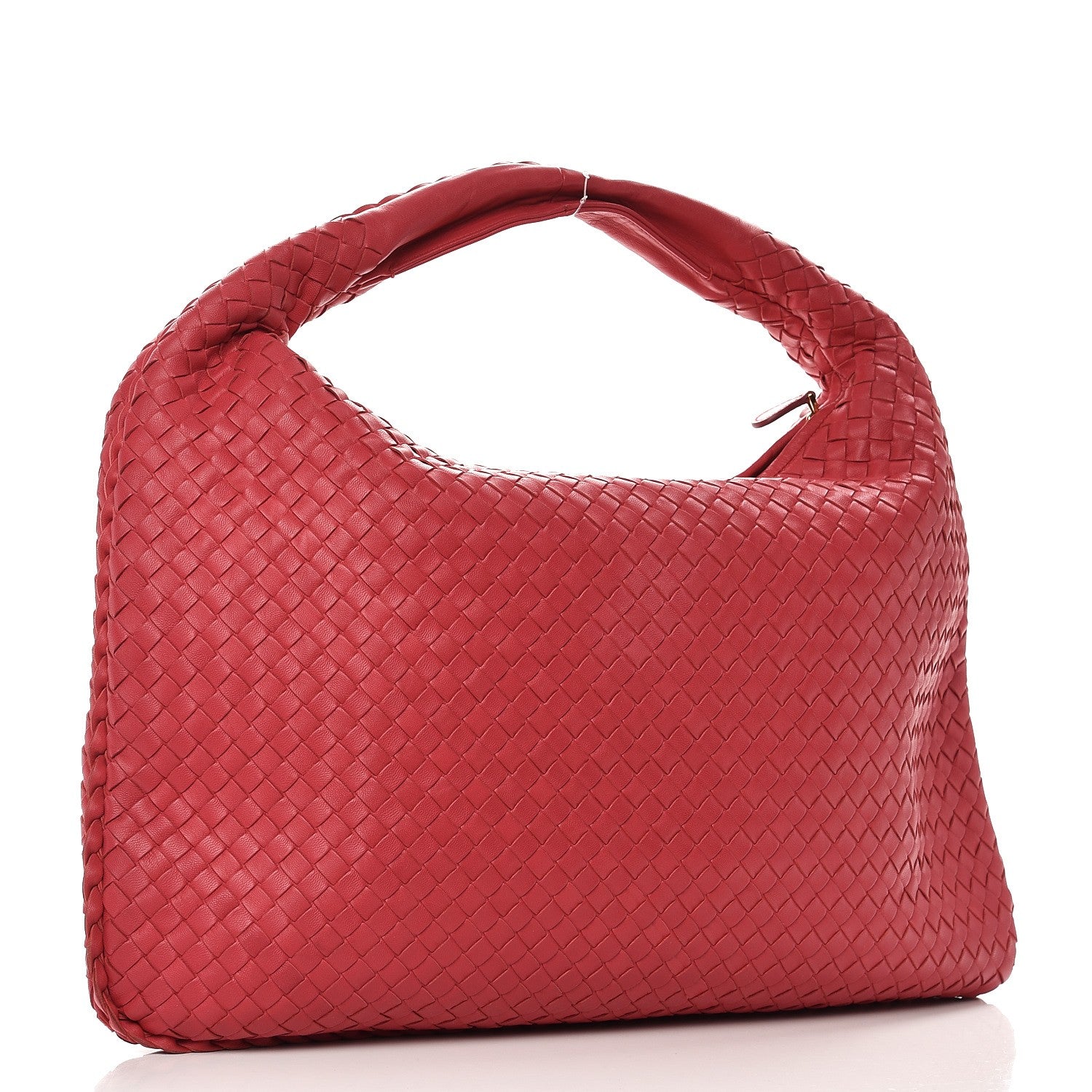 Bottega Veneta Nappa Intrecciato Large Veneta Hobo Fuchsia 3 of 12