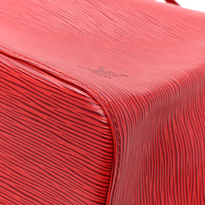 Louis Vuitton Epi Petit Noe Castillan Red 10 of 13