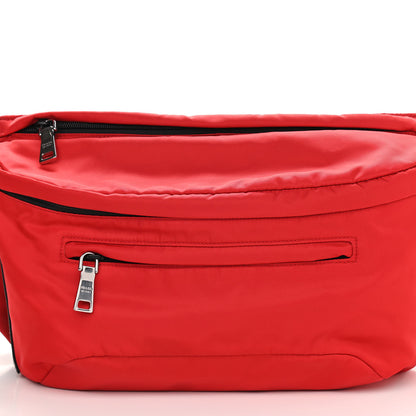 Prada Tessuto Nylon Belt Bag Red 7 of 12