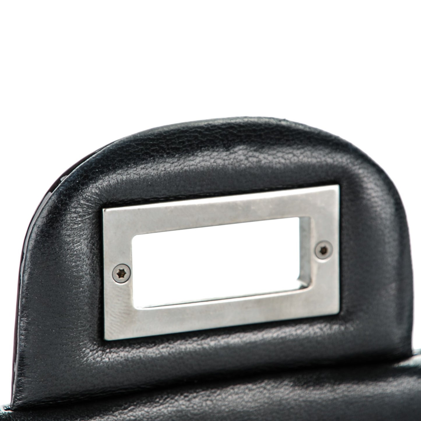 Patent Quilted 2.55 Reissue 227 Flap Black