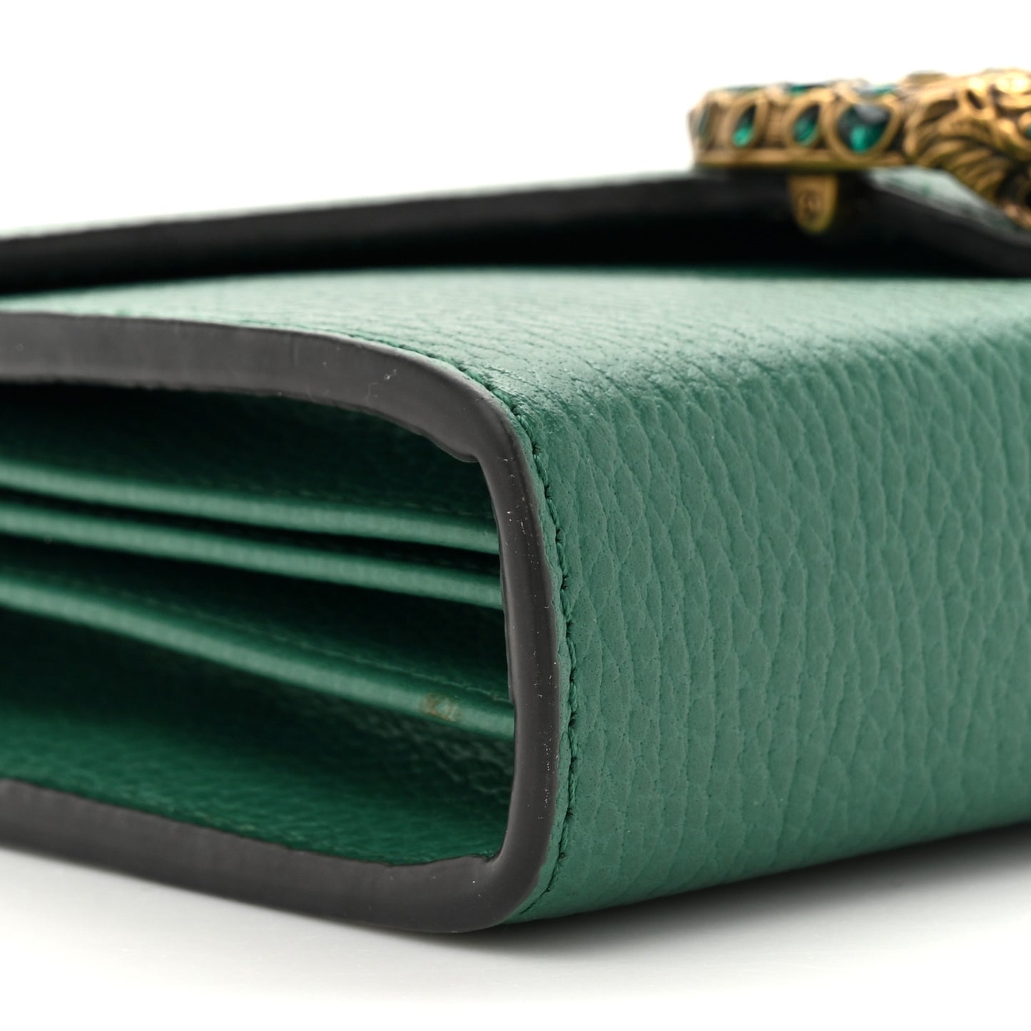 Calfskin Mini Dionysus Chain Wallet Emerald