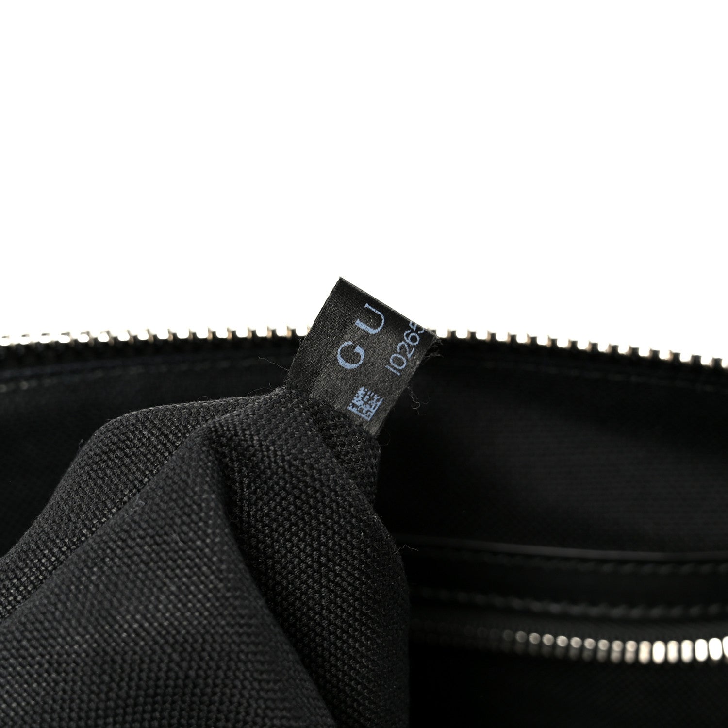 Gucci Soft GG Supreme Monogram Appia Calfskin Web East West Messenger Bag Black Grey 8 of 11