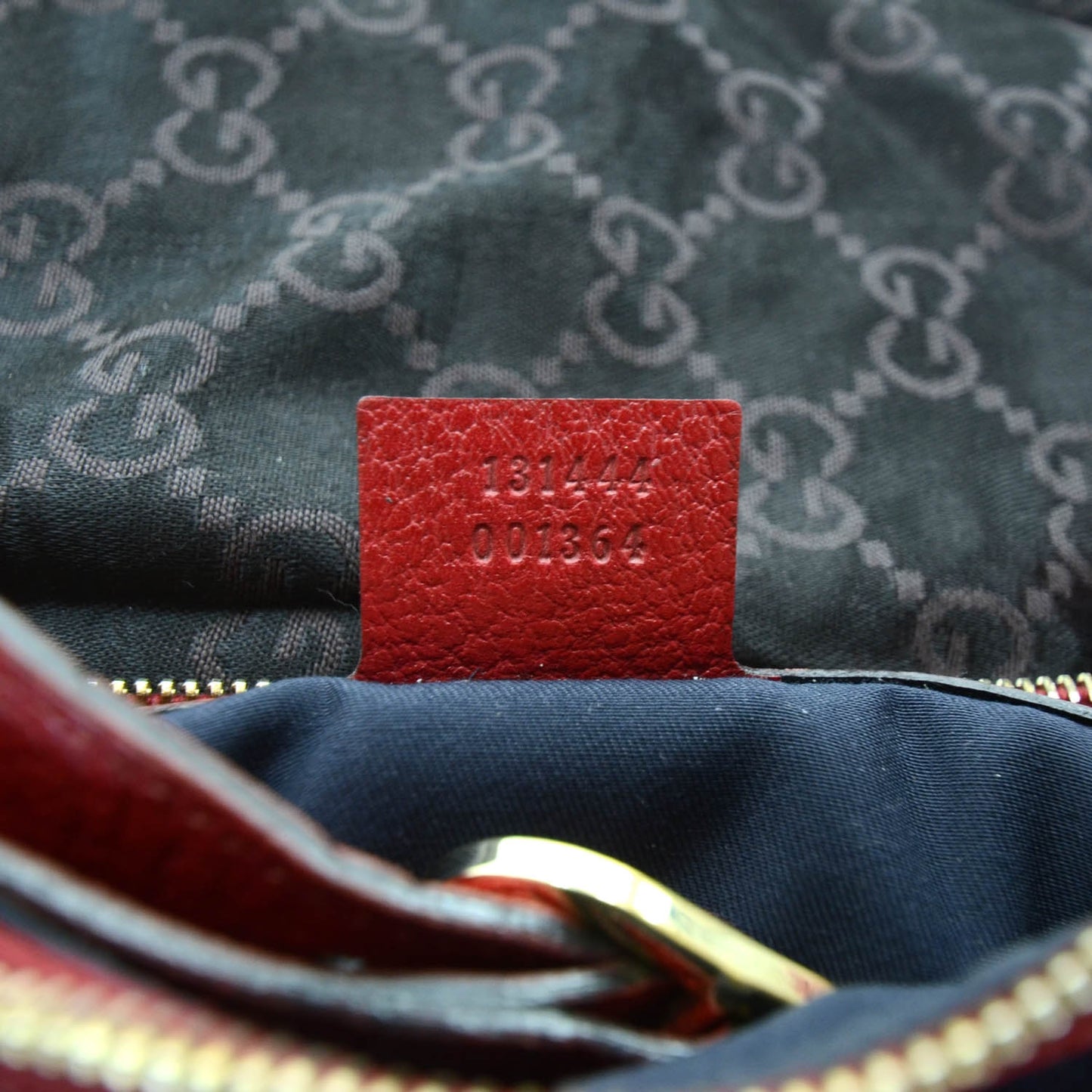 Leather Small Blondie Bag Red