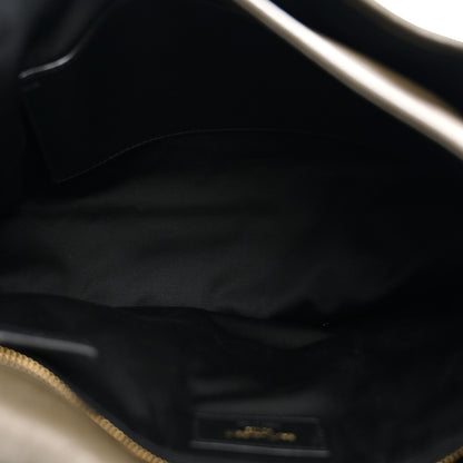 Saint Laurent Grained Lambskin Monogram Large Niki Chain Satchel Light Musk 5 of 11