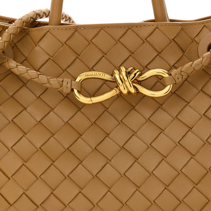 Bottega Veneta Nappa Intrecciato Small Andiamo Shoulder Bag Dark Praline 7 of 10