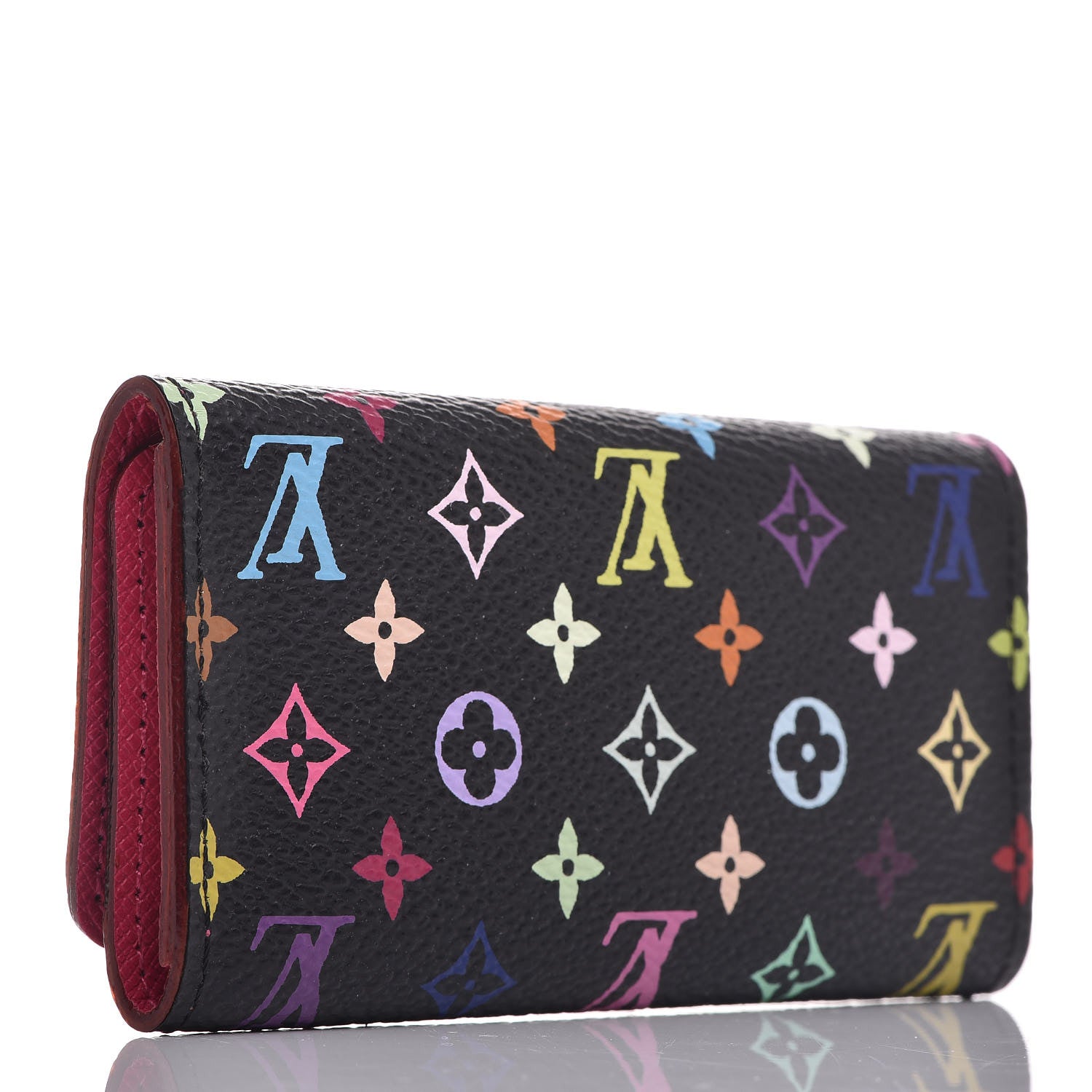 Louis Vuitton Monogram Multicolor Multicles 4 Key Holder Black Grenade 3 of 9