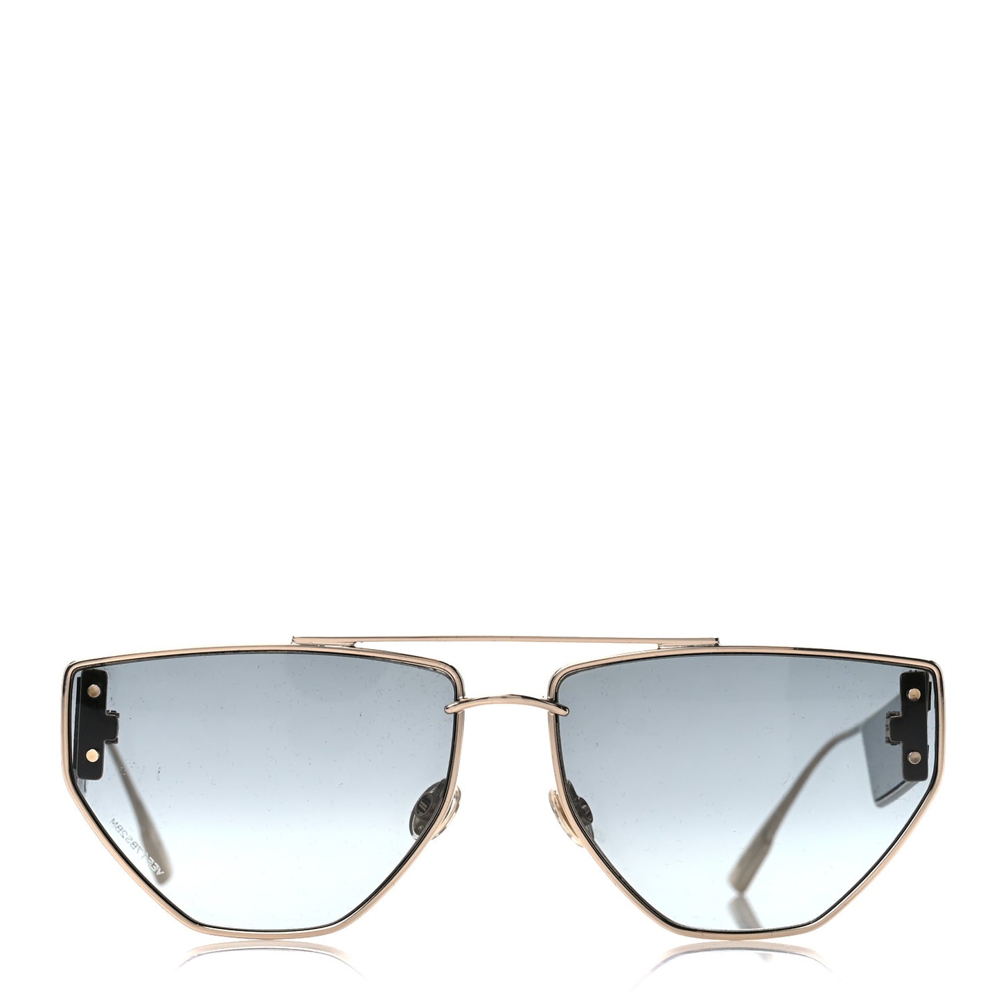 Clan 2 Aviator Sunglasses Black Gold