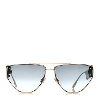 Christian Dior Clan 2 Aviator Sunglasses Black Gold 2 of 8