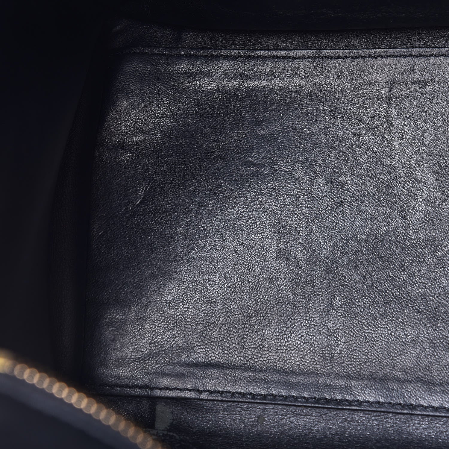 Celine Smooth Calfskin Mini Luggage Black 9 of 30