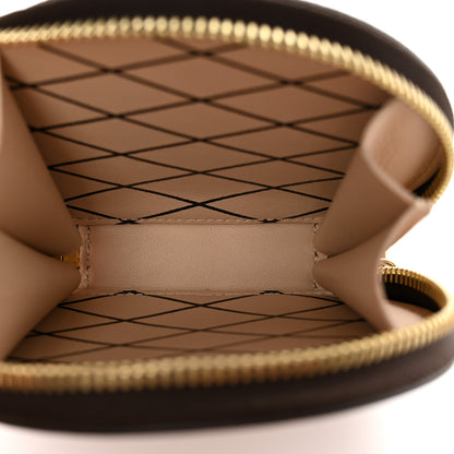 Louis Vuitton Calfskin Catogram Micro Boite Chapeau Marron 5 of 6