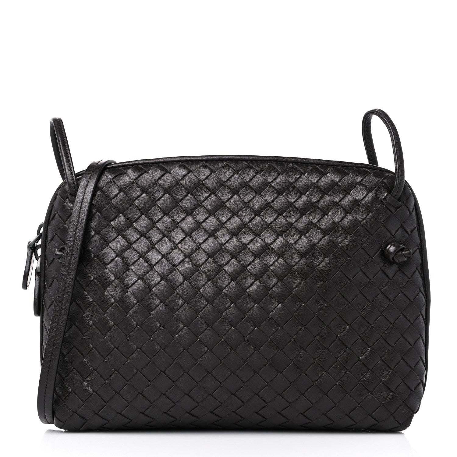 Bottega Veneta Nappa Intrecciato Nodini Bag Ebano 3 of 12