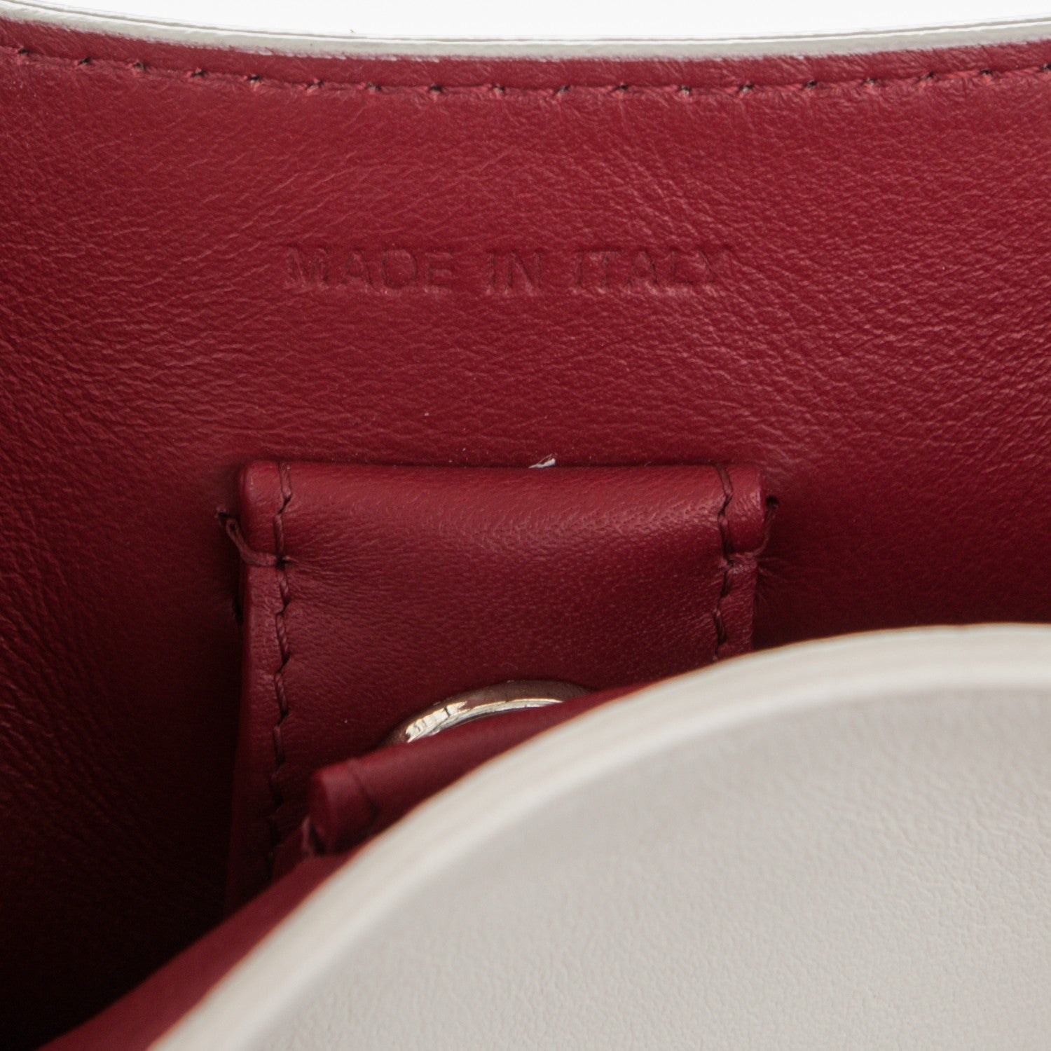 Christian Dior Calfskin Paradise Medium Diorissimo Tote White 8 of 10