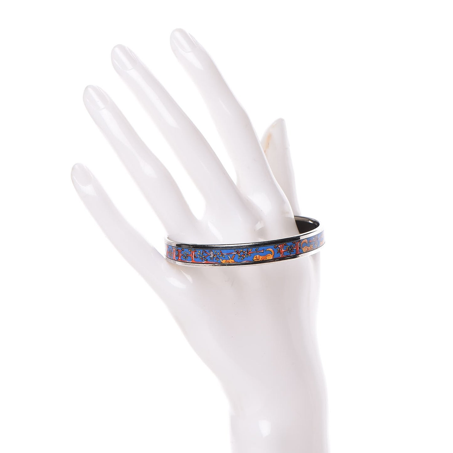 Enamel Printed Narrow Forest Animals Bracelet 65