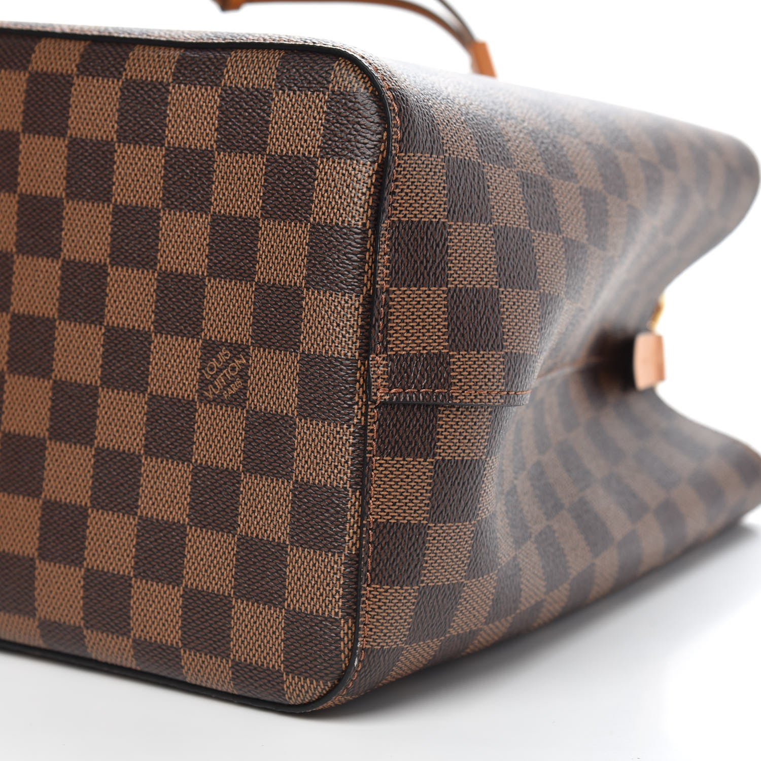 Louis Vuitton Damier Ebene Neonoe MM Safran 7 of 9