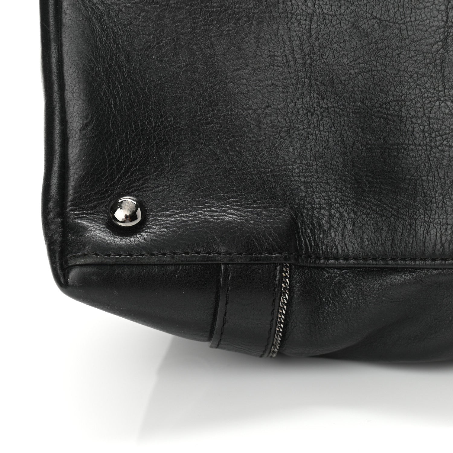 Chanel Lambskin East West Soho Shopper Black 11 of 11