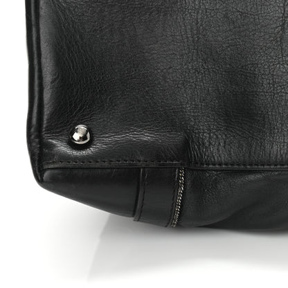 Chanel Lambskin East West Soho Shopper Black 11 of 11