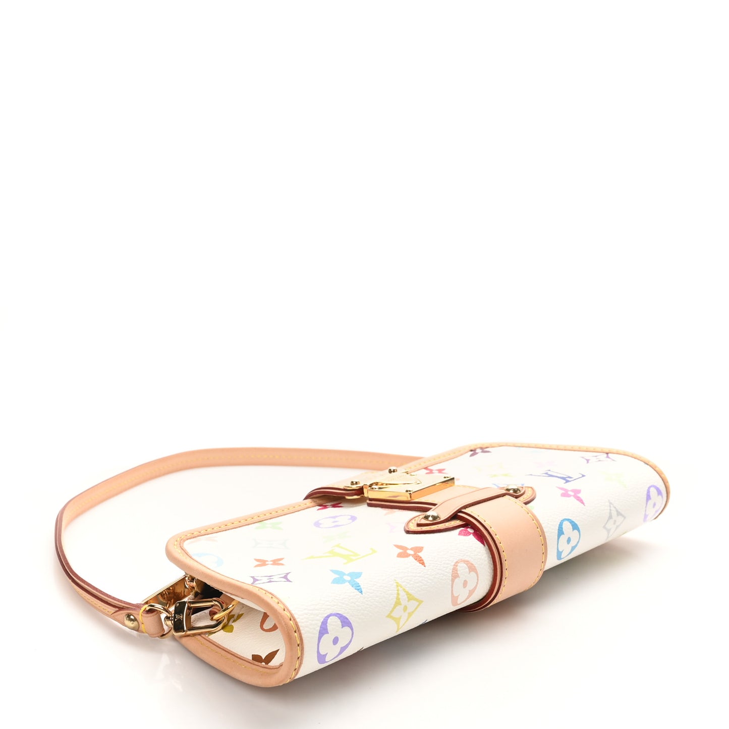 Monogram Multicolor Shirley White