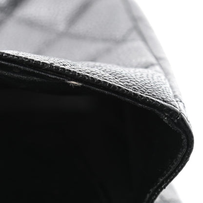 Chanel Caviar Quilted Jumbo Single Flap Black 7 of 8