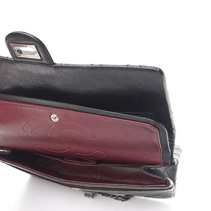 Chanel Aged Calfskin Quilted 2.55 Reissue 226 Flap Black 6 of 13