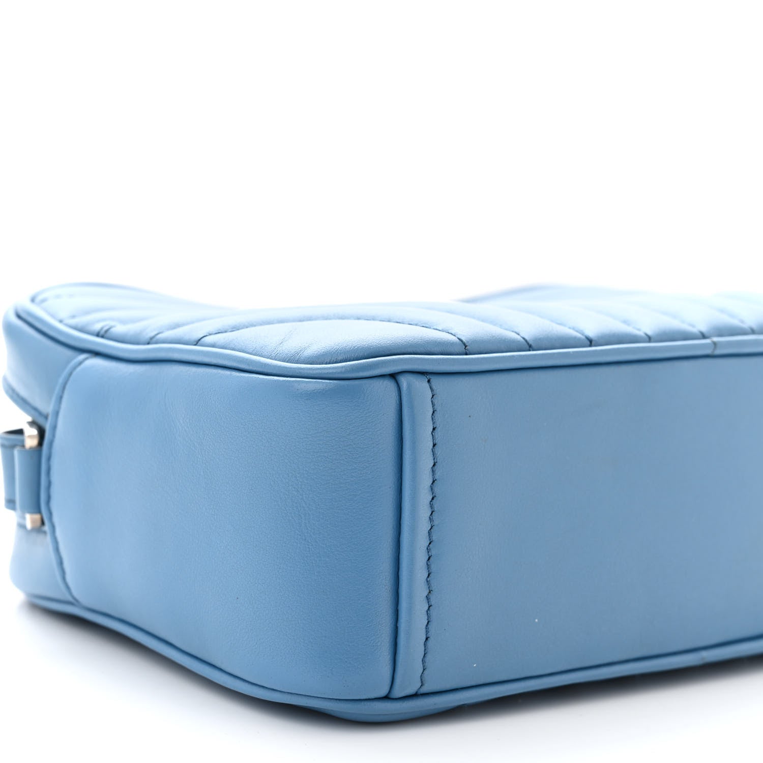 Prada Soft Calfskin Diagramme Camera Bag Rosso 9 of 10