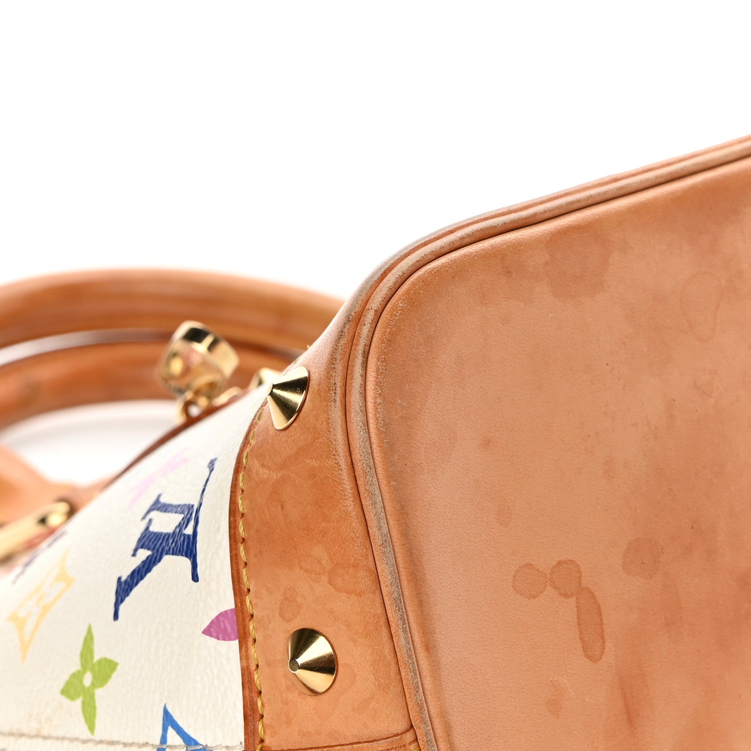 Louis Vuitton Monogram Multicolor Alma White 8 of 20