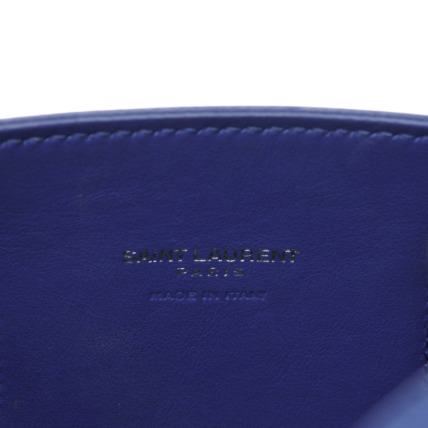 Calfskin Nano Sac De Jour Cobalt Blue