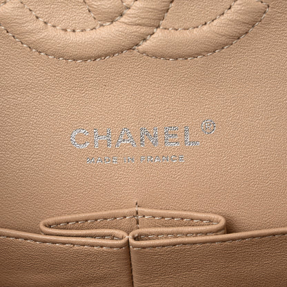 Chanel Caviar Quilted Medium Double Flap Beige 6 of 9