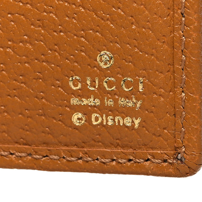 Gucci X DISNEY Mini Vintage GG Supreme Monogram Mickey Mouse Wallet Beige Vintage Sun Oil 6 of 9