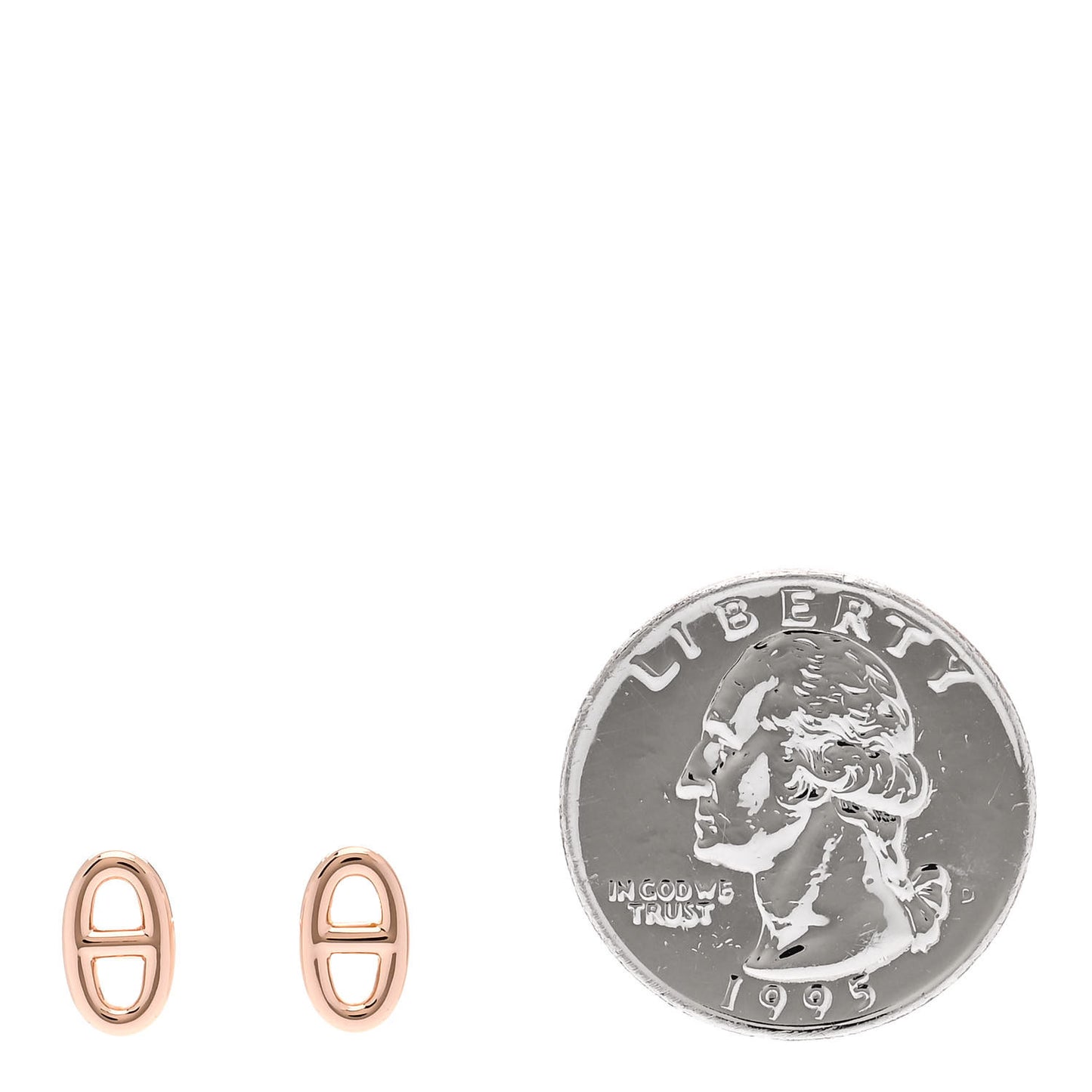 18K Rose Gold TPM Farandole Stud Earrings