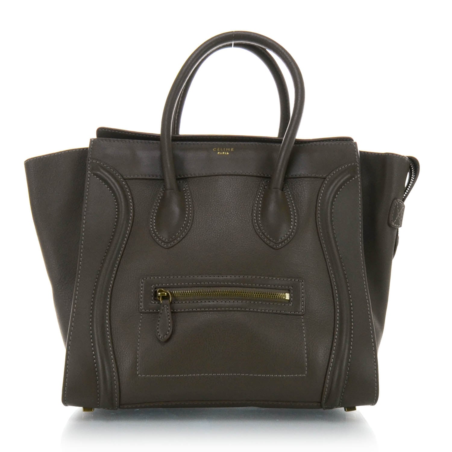 Celine Smooth Calfskin Mini Luggage Jungle 1 of 11