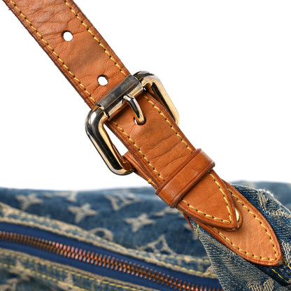 Louis Vuitton Denim Baggy GM Blue 21 of 23