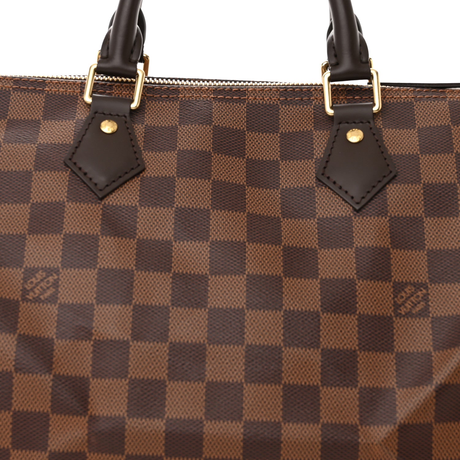 Louis Vuitton Damier Ebene Speedy 35 7 of 9