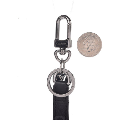 Louis Vuitton Monogram Eclipse Dragonne Bag Charm Key Holder 3 of 6
