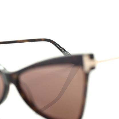 Tom Ford Acetate Tallulah TF767 Sunglasses Dark Havana 5 of 6