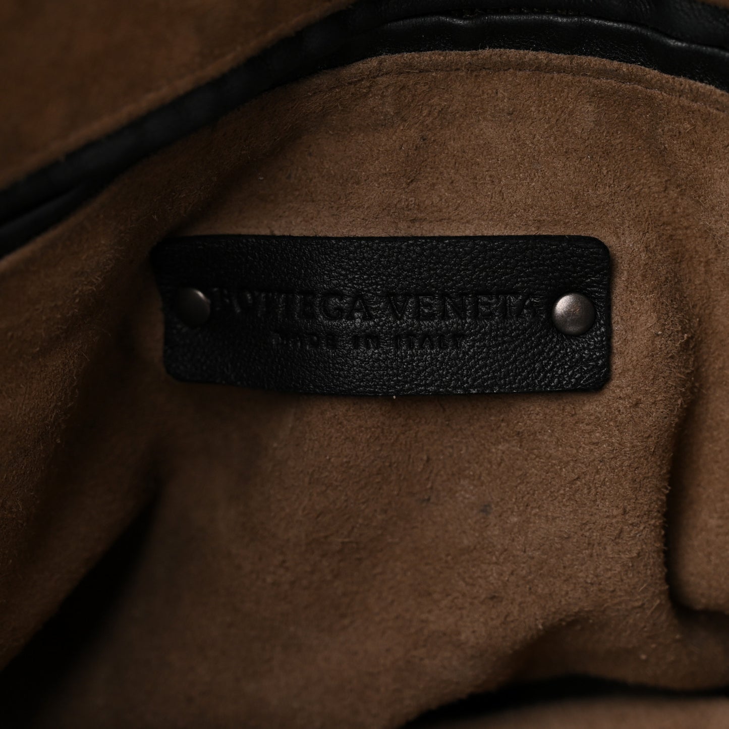 Nappa Intrecciato Large Veneta Hobo Black