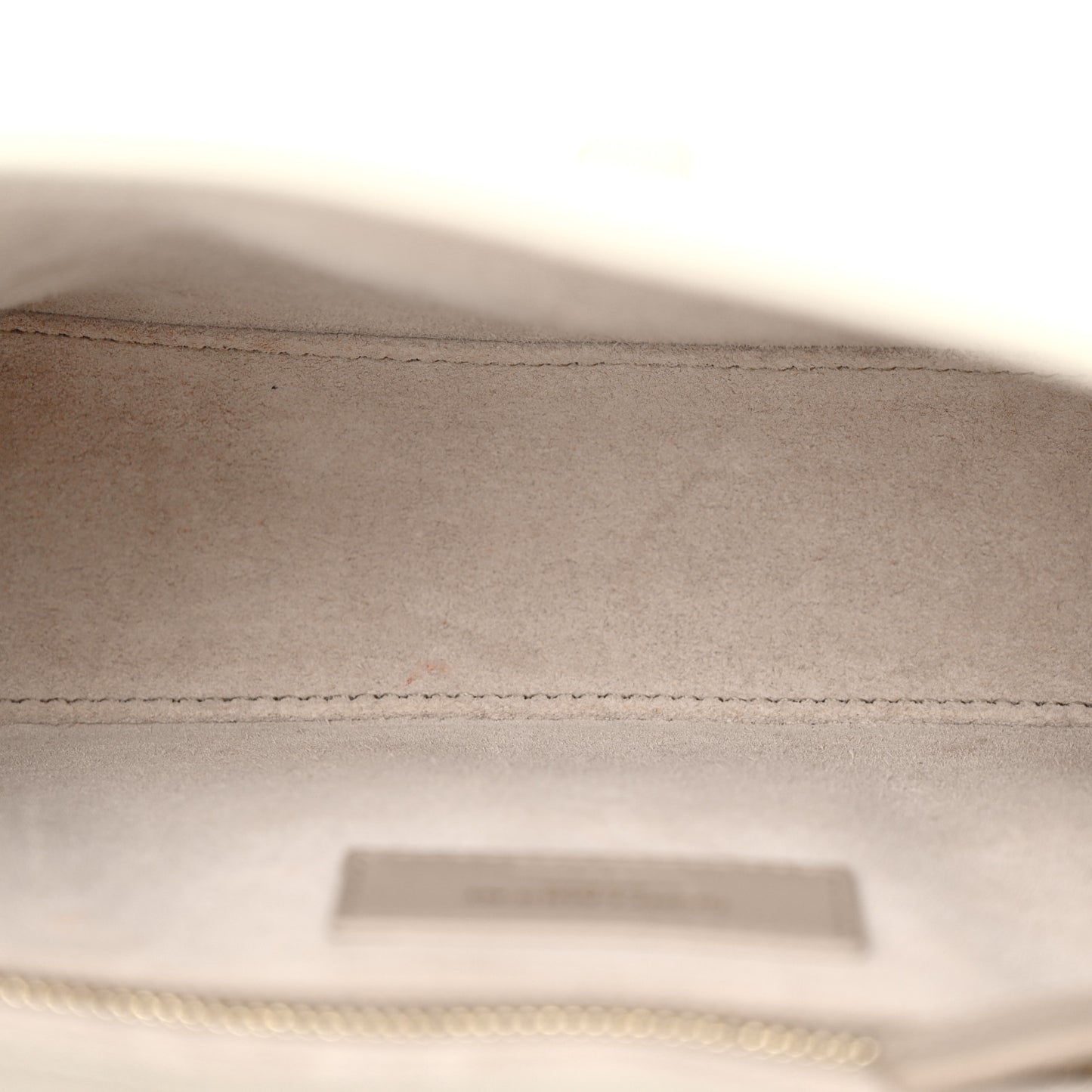 Smooth Calfskin Le 5 A 7 Hobo Blanc Vintage