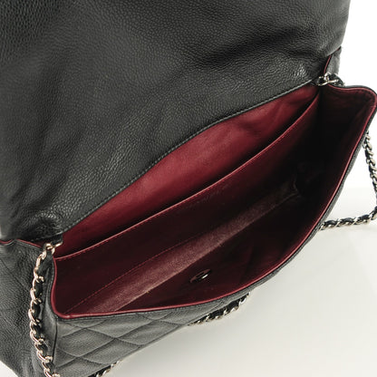 Chanel Caviar Quilted Clutch With Chain Flap Black 5 of 8